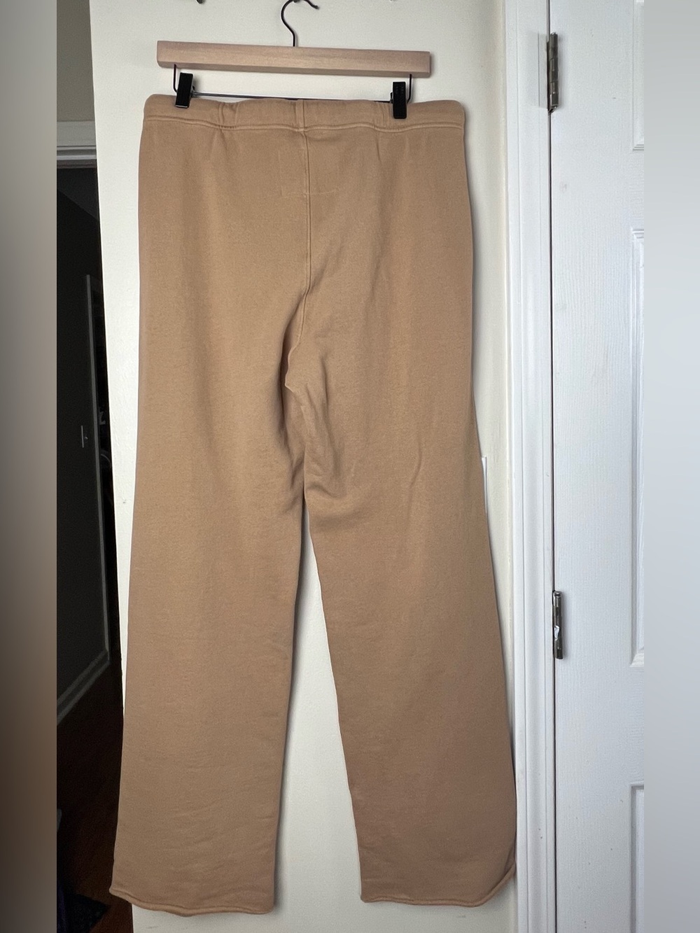 Frank & Eileen Dublin Blazer Catherine Sweatpants Set M Camel Triple Fleece - Picture 10 of 15